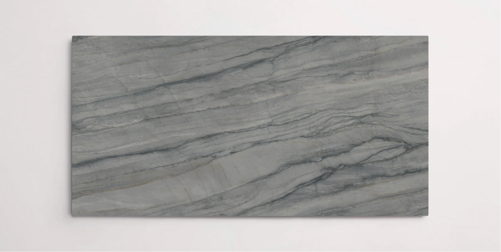 Nasco Stone + Tile Galaxy Platinum Grey 30" x 60" porcelain slab.